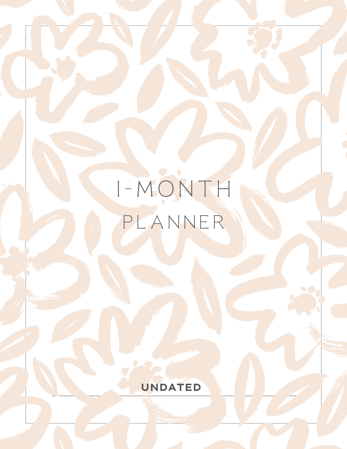 1-Month Planner