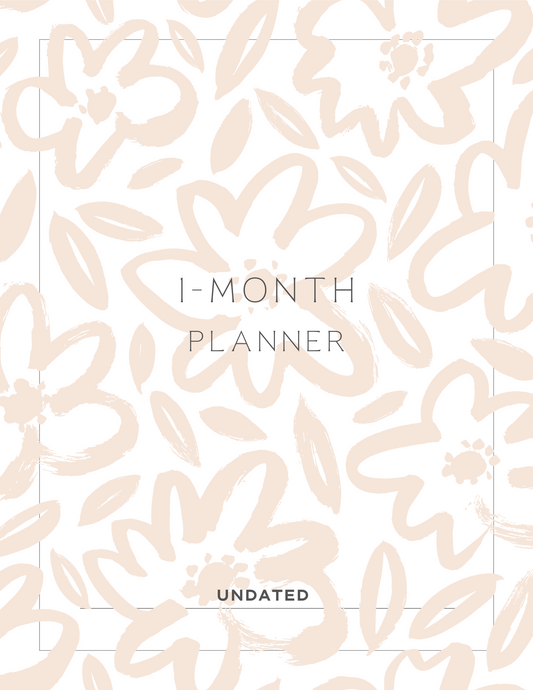 1-Month Planner