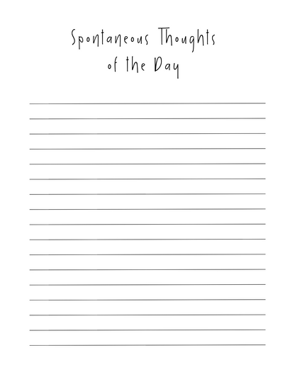 30 Day Manifestation Journal